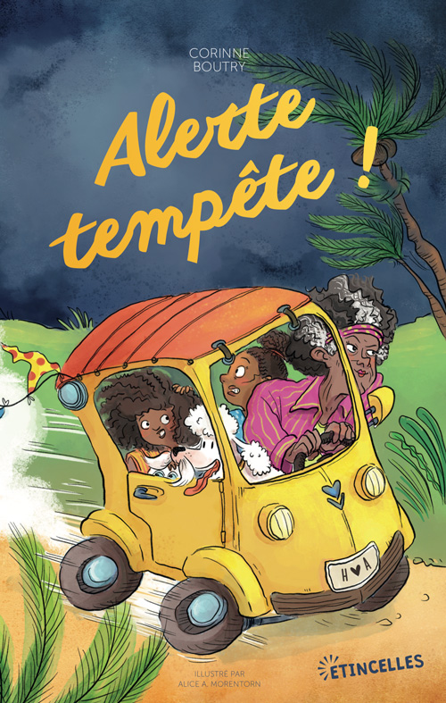 Couverture Alerte Tempête ! de Corinne Boutry - Collection Etincelles - Gulf stream éditeur
