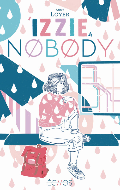 Couverture de Izzie Nobody d'Anne Loyer - Collection ECHOS - Gulf stream éditeur